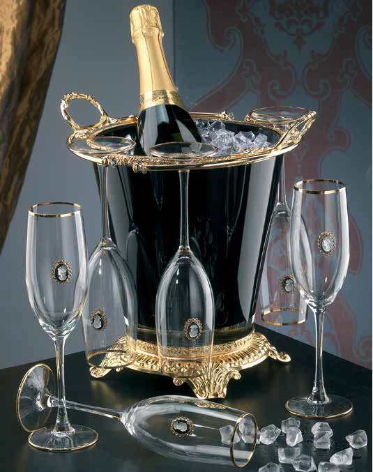 elegantes Champagner-Set