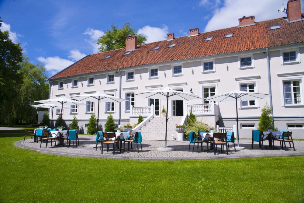 Historisches Gästehaus an der Vorderseite