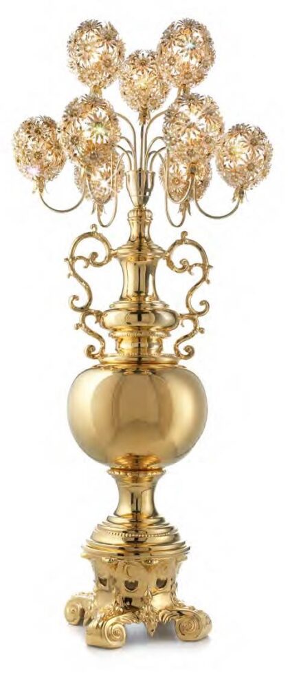 luxuriöse italienische Lampe