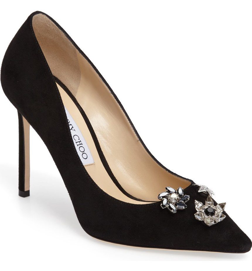 Schwarze Stilettos von Jimmy Choo