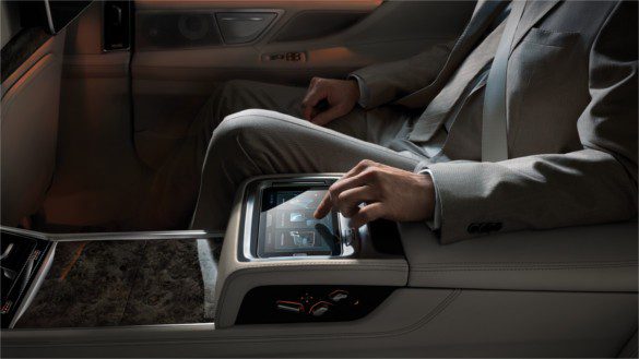 Tablet neuer BMW 7