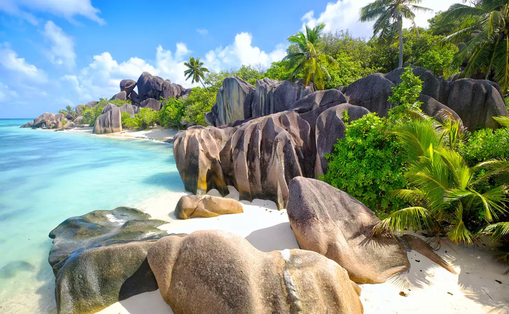 Wo auf den Seychelles Rocks