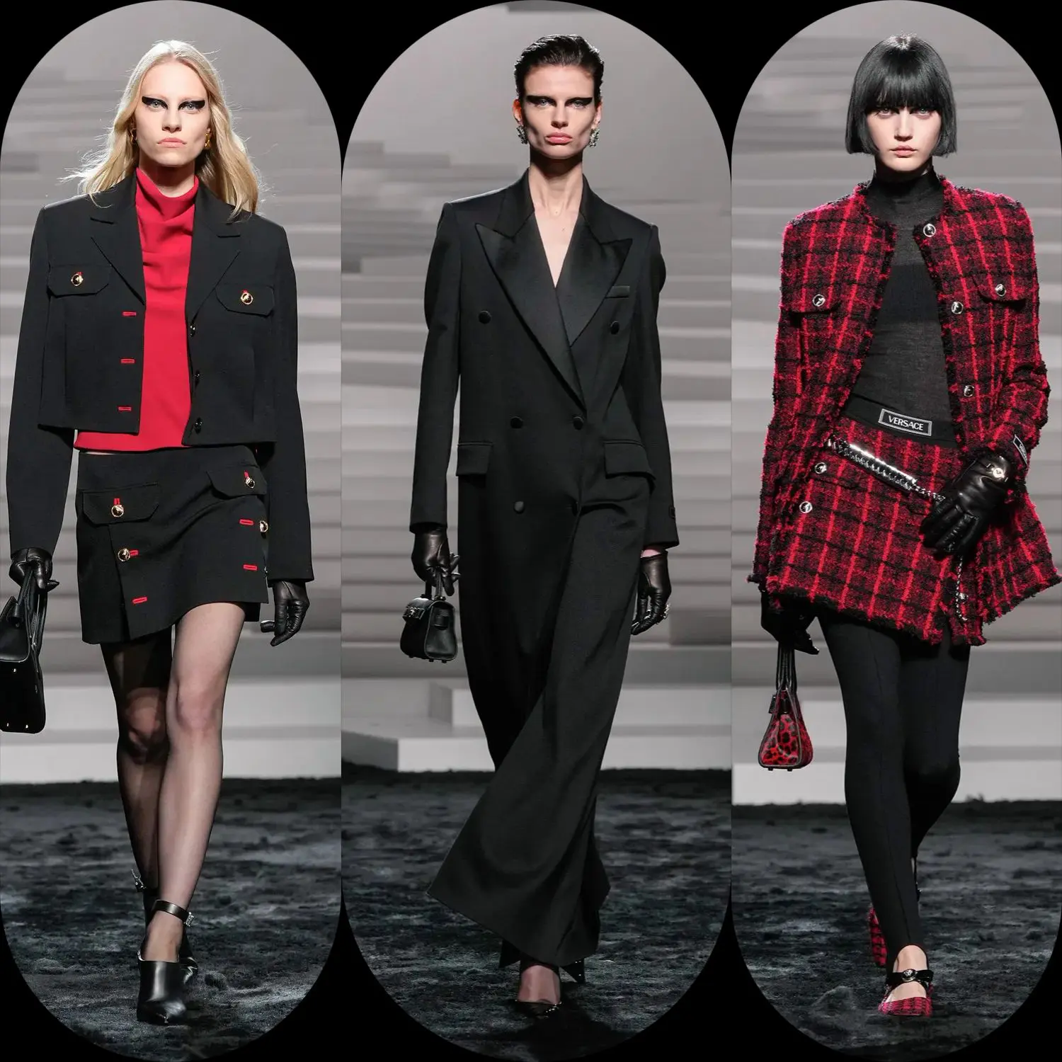 Was war die Herbstkollektion 2024 von Versace?