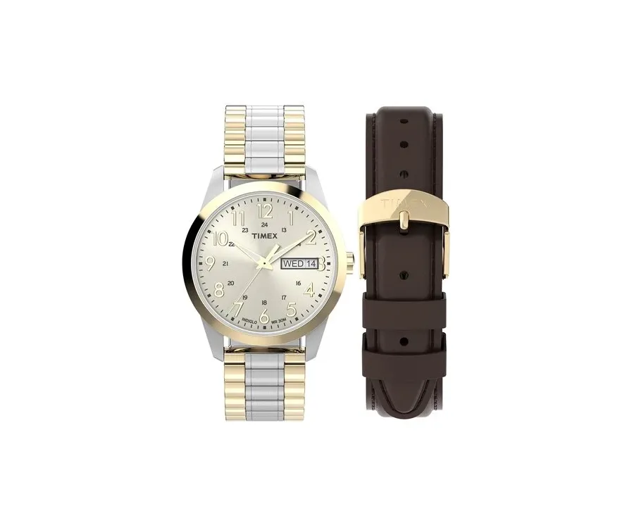 Elegante Timex-Uhr als Weihnachtsgeschenk