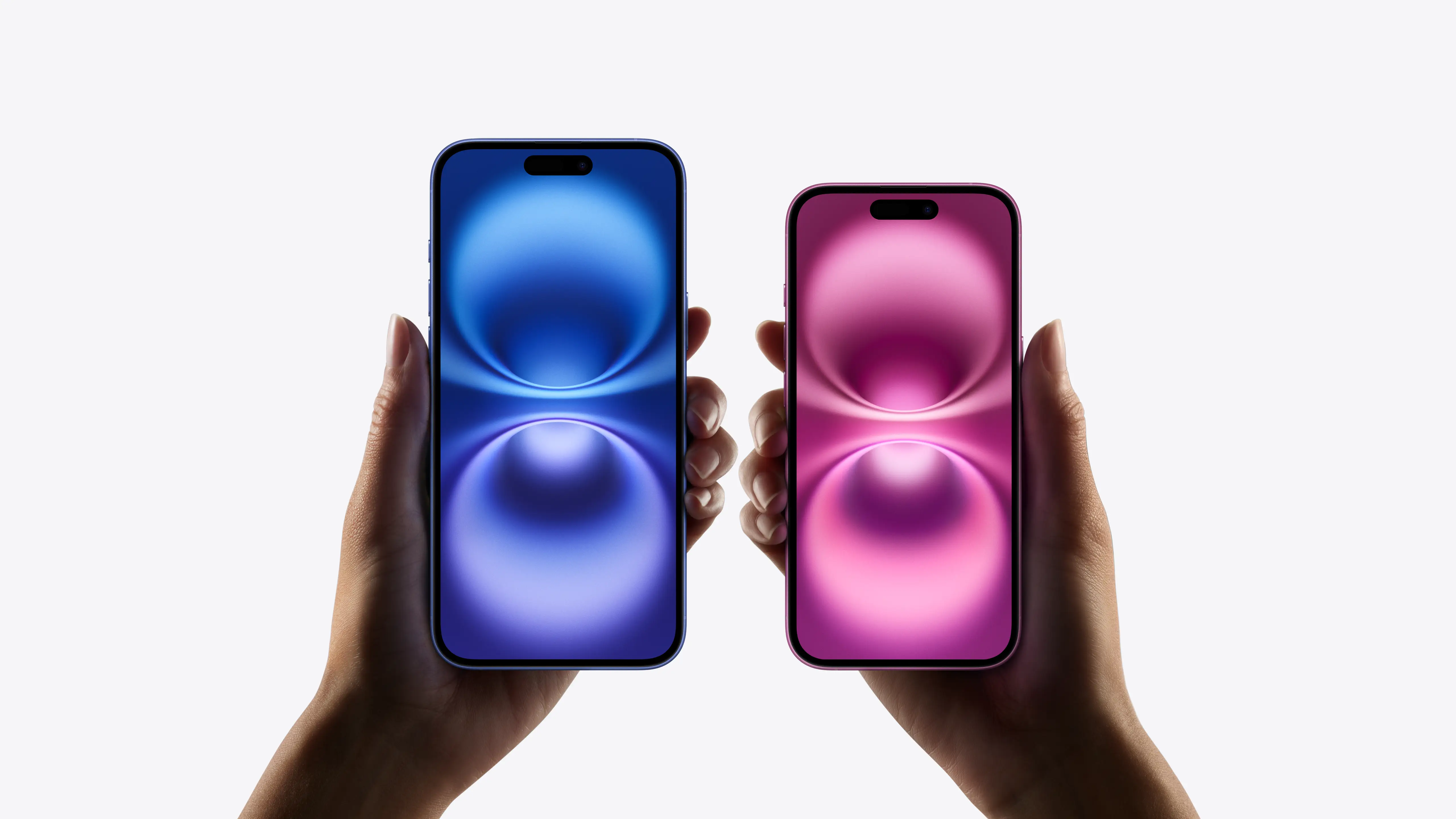 Das teuerste Apple-Telefon in Blau und Pink