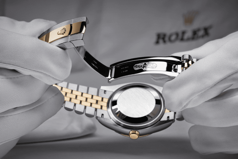 Herstellung von Rolex-Uhren