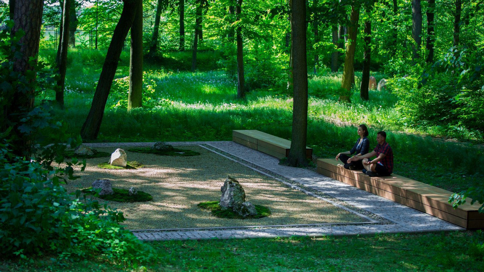 Hotel Manor House Zen-Garten