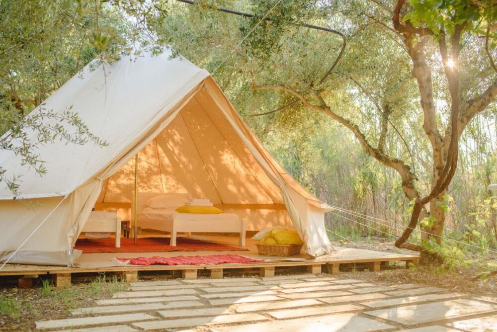 Ist Glamping bequem
