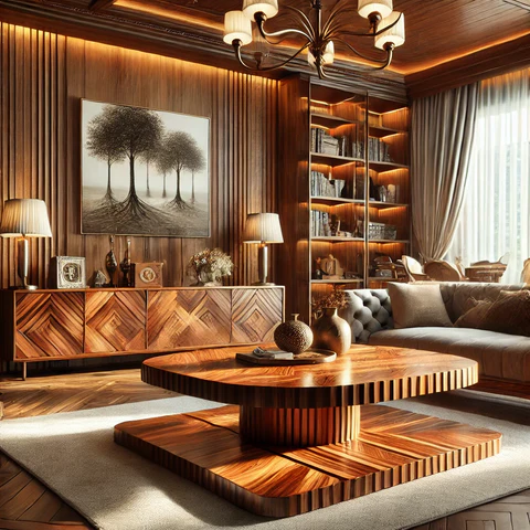 Luxusmöbel aus Holz