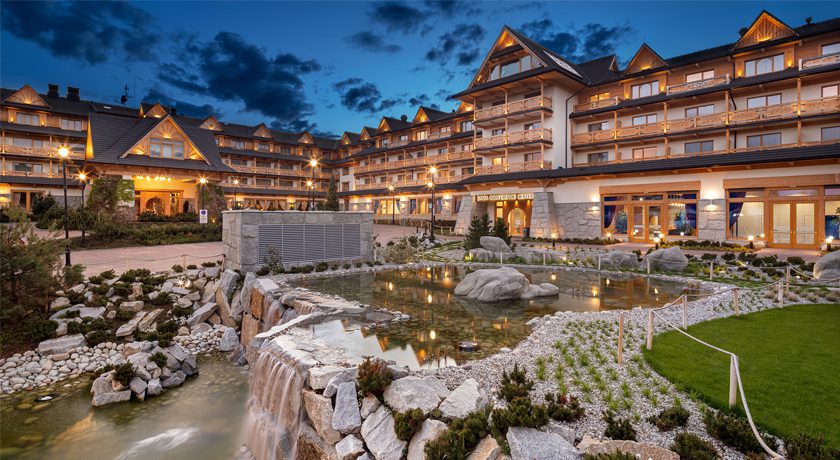 Luxushotel in den Bergen