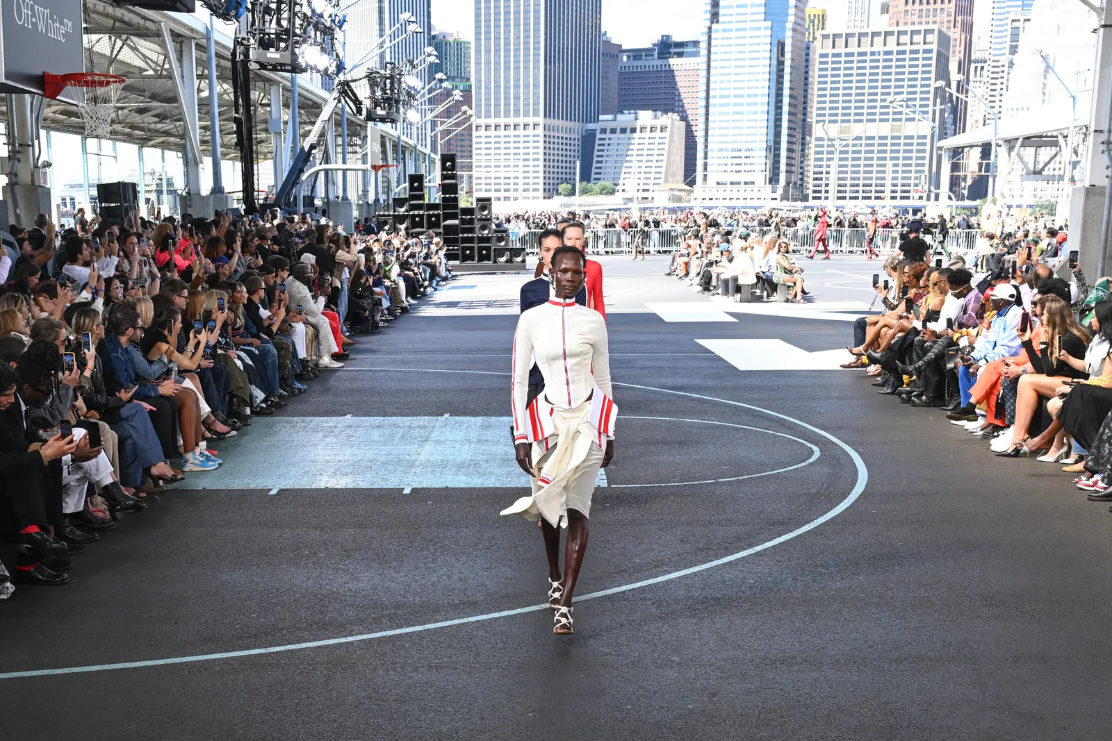 Modenschau der Marke