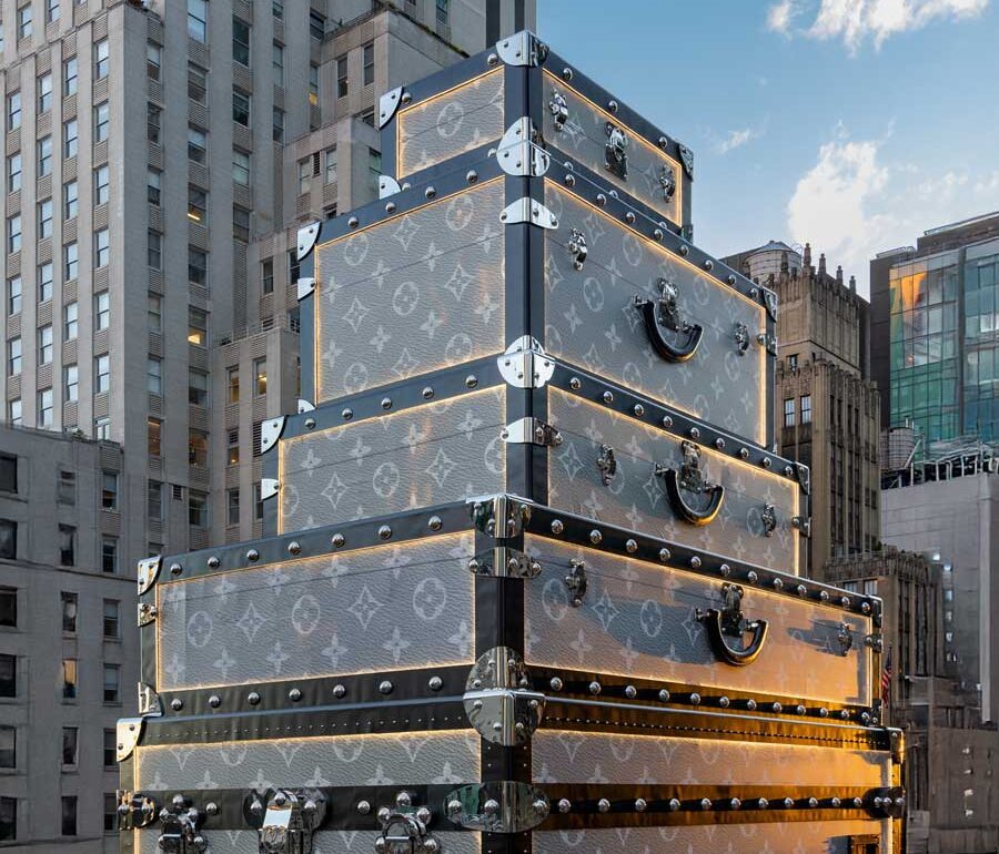 Neuer Wolkenkratzer Louis Vuitton Ikone des Luxus im Zeitalter der Nachhaltigkeit