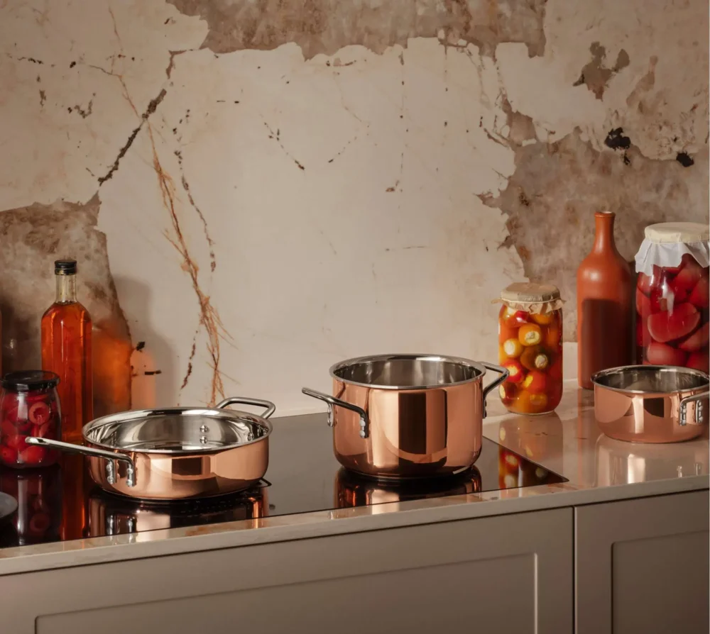 Kochen auf Kupfer