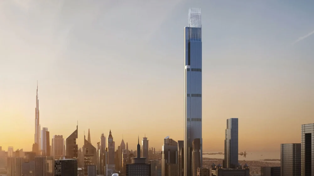 Burj Azizi 725 Meter Ambitionen An Der Sheikh Zayed Road Sca