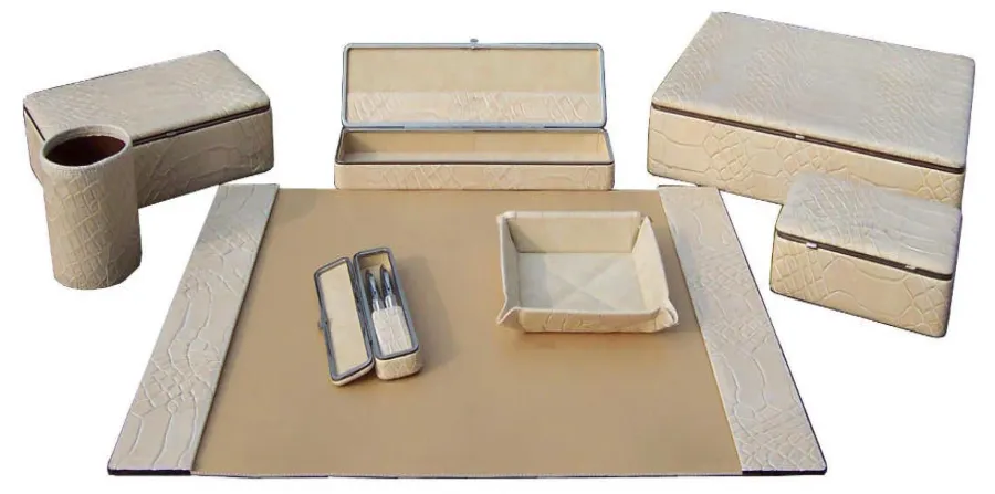 Originales Schreibtisch-Set