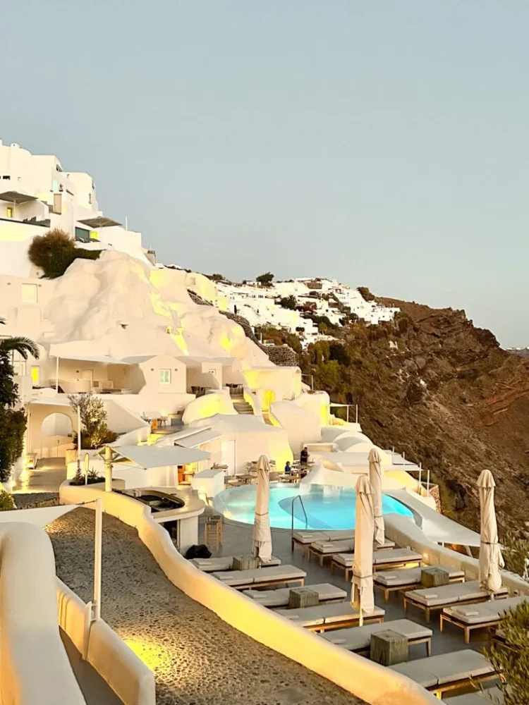 Premium-Hotels auf Santorini