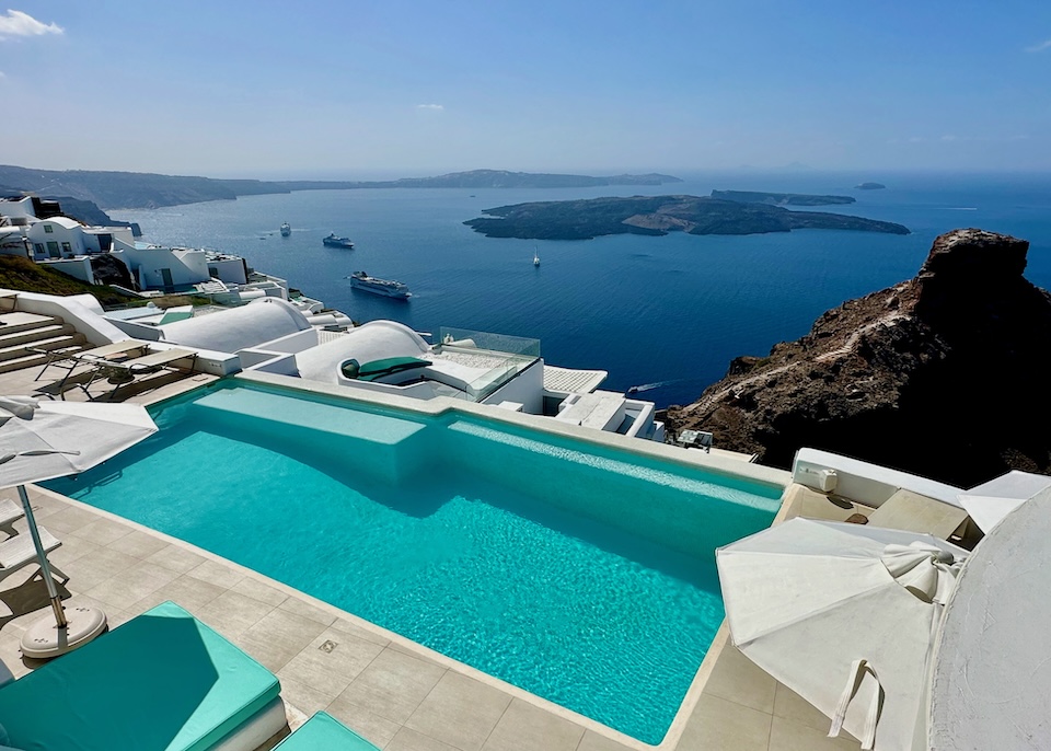 Hotels auf Santorini